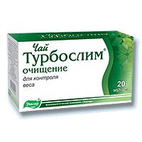 Турбослим Чай Очищение фильтрпакетики 2 г, 20 шт. - Новоспасское